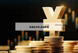 金油比分析,金油数据