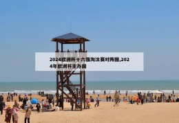 2024欧洲杯十六强淘汰赛对阵图,2024年欧洲杯主办国