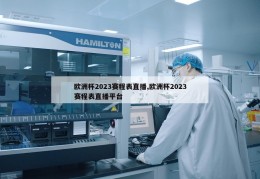 欧洲杯2023赛程表直播,欧洲杯2023赛程表直播平台